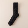 Calcetines de Coral Fleece para Mujer, Calcetines de Media Pantorrilla para Otoño e Invierno, Calcetines Gruesos y Cálidos para Dormir en Casa para Mujer, Calcetines Antideslizantes de Invierno para Mujer de Zhuji