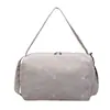 Bolso bandolera de verano enérgico con bordado de lazo para niñas, moda dopamina para ir de compras, bolso elegante y suave