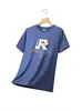 Camiseta Casual Deportiva de Manga Corta Transpirable Delgada con Estampado, Cuello Redondo, Holgada, Versátil, a la Moda, Tendencia, para Hombre, Transfronteriza