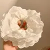 Ligas para el cabello estilo coreano, ligeras, con estampado de leopardo, elásticos para el cabello retro extragrandes, bandas elásticas para el cabello muy elásticas, scrunchies de moda para mujer