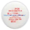 Filtro de algodón con carbón activado KP100 para prevención de polvo y partículas 2138/2135 con mascarilla 7502/6200/6800