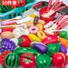 Juguete de Corte y Masticación de Verduras Simuladas para Niños, Fruta Grande Pelable para que Bebés y Niños Pequeños la Muerdan