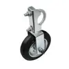 Roda para Portão de Grade Estilo Americano Roda de Nylon Antiderrapante 6 Polegadas 8 Polegadas Porta de Correr Roda Única Combinação de Roda Dupla