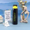Taza Termo de Acero Inoxidable con Asa y Popote de Pico de Pato, Tapa Emergente de Color Degradado Ins, Taza de Agua, Fabricante, Venta al por Mayor, Caja de Regalo