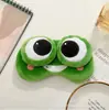 Mascarilla de Hielo para Ojos de Rana Linda, Bloqueo de Luz para Dormir, Especial para Aliviar la Fatiga Visual, Divertida para Niños, Estudiantes, Hombres y Mujeres