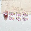Colección de Dibujos Animados de Accesorios para Uñas, Decoraciones de Uñas de Unicornio de Moda, Materiales para Uñas DIY, Uñas Portátiles para Niños
