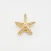 Pinza de Garra Exagerada de Aleación de Concha Marina Europea y Americana Pasador de Estrella de Mar Moda Pinza de Tiburón Pinza de Pelo de Temperamento Simple Tocado Pinza Mediana para el Cabello