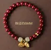 Loja de Fábrica Pulseira de Cinábrio Fidelity para Mulheres Pulseira de Jade Hetian para Namorada Joias Exclusivas de Luxo Leve de Nicho