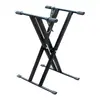 Envío Gratis Soporte en X de Doble Tubo Soporte para Teclado Electrónico Soporte para Piano Eléctrico Soporte Ajustable de 61 Teclas 88 Teclas Soporte para Guzheng Soporte para Pintura con Arena
