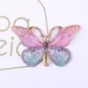 Accesorios de Mariposa Accesorios para Joyería DIY Pendientes Colgantes Accesorios para el Cabello Decoraciones Mariposa Degradada Resina Funda para Teléfono Parches