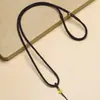 Cuerda Roja Fina Ajustable Tejida a Mano con Cuentas Rojas y Colgante de Jade para Hombres y Mujeres con Hebilla de Seguridad y Cuerda para Colgar de 1.5 mm