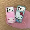 KT Cat My Melody es adecuado para funda de teléfono Apple 18 Pro Max, iPhone 17 lindo 16P caricatura 15P cobertura completa