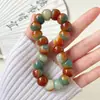 [atardecer arce de otoño] nuevo diente de ajo mangostán Duobao cerdo intestino grueso pulsera de hilo cuentas de bodhi Wen jugar pulsera de cuentas al por mayor