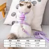 Cuerda de tracción para gatos, antiroturas, especial para salir, con correa para el pecho antipérdida.