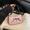 Bolso de Hombro Cruzado con Lazo de Diseño de Nicho de Moda 2026 Verano Nuevo Dulce Moda Versátil Transfronterizo