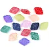 Nuevo Estilo Vidriado Translúcido Nube Propicia Forma de Diamante Ruyi Cuentas con Agujero Pasante Pulsera DIY Pasador Colgante Colgante para Joyería Venta al por Mayor