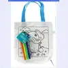 Caneta de pintura colorida caneta para tecido crianças DIY bolsa de algodão linho bolsa caneta para tecido conjunto de pintura fábrica atacado