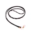 Cuerda de cintura para mujer de nuevo estilo con incrustaciones de perlas artificiales y terciopelo coreano, elegante y con estilo, para combinar con faldas, accesorio de cadena de cintura anudada para mujer
