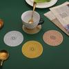 Posavasos de PVC para el Hogar Transfronterizo Caleidoscopio Individual Decoración para Restaurante de Té Tapete Aislante Anti-Escaldaduras Tapete para Mesa de Comedor Tienda de Ceniceros