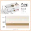 Série grade de bolhas grade de bolinhas listras fita PET para diário conjunto material para diário DIY adesivos decorativos