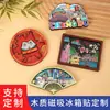 Ímãs de Geladeira de Madeira e Resina, Lembrancinhas de Atrações Turísticas, Adesivos Magnéticos, Personalização de Presentes, Venda por Atacado da Fábrica Original Personalização