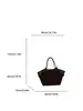 Bolso Vintage Estilo Coreano Nuevo 2026 Transfronterizo, Bolso de Lona con Diseño de Nicho de un Solo Hombro, Bolso Tote de Lona con Retazos de Gran Capacidad