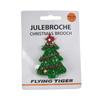 Regalo de Navidad Directo de Fábrica 3 Luces LED Insignia de Ángel Joyería para Fiesta Broche Luminoso para Árbol de Navidad
