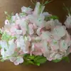 2025 Nueva Flor de Seda Tiras de Flor de Glicina Artificial Decoración de Boda Arreglo de Pared de Fondo de Vid de Flor Falsa