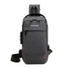 Bolso Cruzado de Pecho Casual Nueva Tendencia para Hombre Bolso Cruzado de Negocios para Viajes Diarios Candado de Contraseña Antirrobo Bolso de Pecho de Gran Capacidad