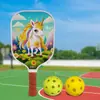 Suporte de Raquetes Placa Fibra de Carbono Profissional Pick Ball Crianças Conjunto Completo Suporte de Raquetes Cricket pickleball Prateleira para Placas