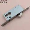 Atacado de fábrica padrão europeu aço inoxidável 304 porta de correr corpo de fechadura gancho simples porta de madeira porta de correr engrossado à prova de ferrugem fechadura gancho simples