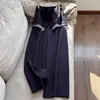 2026 Nuevo Estilo Reductor de Edad Casual Conjunto de Dos Piezas Holgado Pantalones de Chándal con Dobladillo Curvo Pantalones Largos Mujer Venta al por Mayor B3Ctz8923