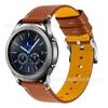 Adecuado para Correa de Reloj Inteligente Galax Samsung de 22 mm, Nueva Correa de Cuero Envuelto S3 Edge de Primera Capa