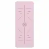Esterilla de Yoga de Caucho Natural Fregada con Cáscara de Coco, Resistente al Desgaste, Antideslizante, Aislante de Sonido, Amortiguadora, Esterilla Deportiva para Estudio de Yoga Danza Venta al por Mayor