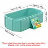 Bañera de Plástico Plegable Popular Transfronteriza para Niños, Bañera para Bebés de Uso Doméstico, Cubeta de Baño para Bebés Sentado-Acostado, Recipiente de Agua