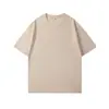 Camiseta de verano holgada de manga corta para hombre, camiseta básica de algodón puro a la moda, top versátil de manga corta con hombros caídos estilo Hong Kong casual