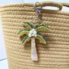 Al por mayor transfronterizo Colgantes de Frutas de Árbol de Coco Hechos a Mano con Cuentas Bolsas Llavero Accesorios Accesorios Decorativos Joyería DIY