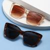 Nuevas Explosiones Transfronterizas Nuevas Gafas de Sol de Moda Sencilla Tendencia de Gafas de Sol Europeas y Americanas Cuadradas para Hombre y Mujer