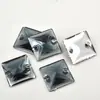 Resina Cuadrado Cosido a Mano Pedrería Fondo Plano Doble Agujero Hebilla Plana Piedras Cosidas a Mano Decoración de Ropa DIY Accesorios de Joyería con Pedrería