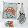 Toalla de Gasa de Algodón Puro, Toalla Cuadrada de Gasa de Cuatro Capas, Toalla Cuadrada de Algodón para Niños de Guardería, Exportación al por Mayor a Corea, Paño de Cocina