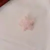 Pinza de cocodrilo de estrella de esponja a cuadros, pinza para el flequillo lateral linda y dulce, accesorio para el cabello versátil