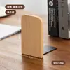 Nogueira Preta Madeira Maciça Mesa Suporte de Livros Separador Criativo Estilo Ins Clipe Vertical para Livros Apoio de Livros Suporte de Livros Livro