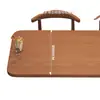 Mesa de Comedor para Hogar Apartamento Pequeño Sala de Estar Sencilla Mesa de Comedor Catering Merienda Restaurante de Comida Rápida Mesa y Sillas Rectangulares Comerciales