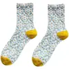 Calcetines Cortos para Mujer Modernos Anti-Olor Bajos Estilo Retro de Tenis