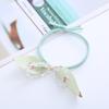 Banda para el pelo con lazo de primavera coreana 2022, alta elasticidad, cuerda básica para la cabeza para niñas, joyería, accesorios para el cabello con amor, venta al por mayor