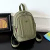 Mochila Simples Fashion Estilo Coreano para Mulheres Leve Alta Aparência Mochila Casual Multifuncional Mochila Pequena Rosa