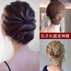 Artefato de cabelo Bola Cabeça Pente Elegante Simples All-match Prendedor de cabelo Prendedor de cabelo de quatro dentes Popular na Internet Mesmo estilo Mulheres