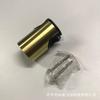 Set de Duchador de Bidé con Pistola Rociadora Negra para Inodoro de Acero Inoxidable 304 Acabado Dorado Cepillado con Grifo de Montaje en Pared