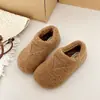 Zapatos de Algodón Ligeros para Invierno Cálido 2026 con Forro de Felpa, Mocasines Slip-On para Mujer con Suela Suave y Diseño Antideslizante, Modelo Nuevo