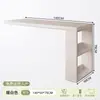 Mesa de bar de madeira maciça, armário lateral para sofá, mesa longa para escritório/estudo, estante de armazenamento de chão para sala de estar, armário de armazenamento extensível